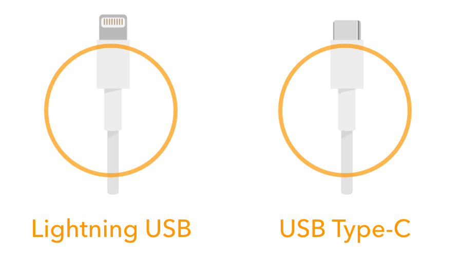 06 Lightning USB USB Type-C