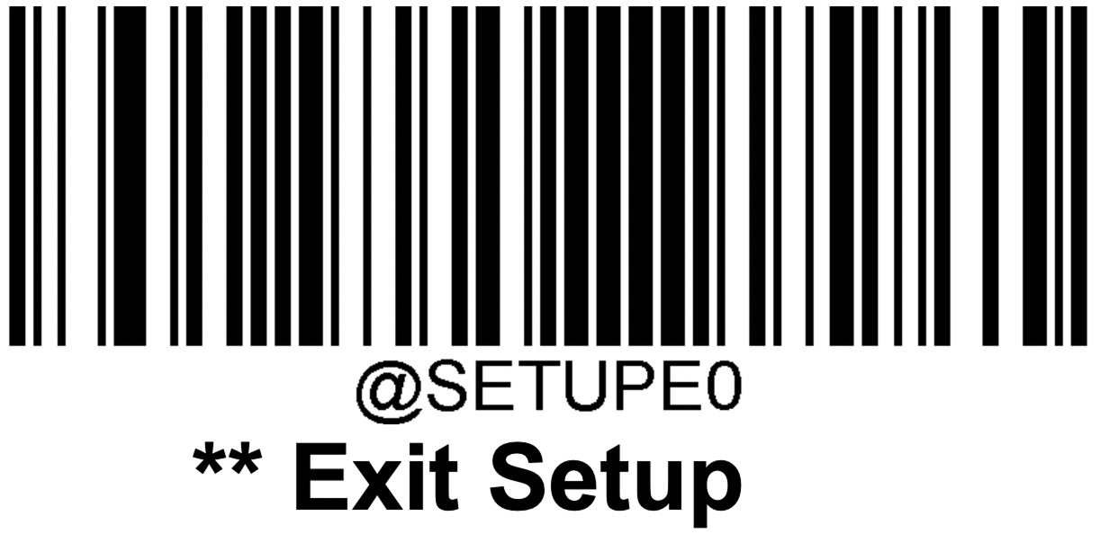 05 Airペイ 卓上QRコードリーダー 初期化 「Exit Setup」