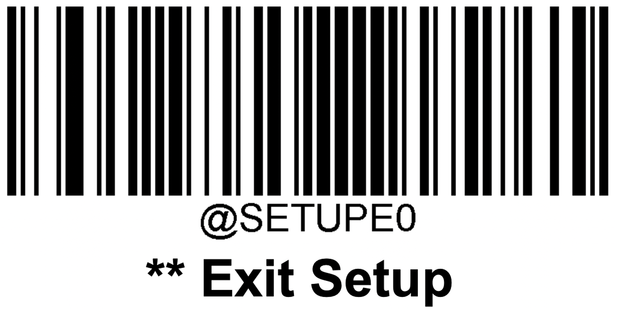 08 Airペイ 卓上QRコードリーダー 初期化 「Exit Setup」