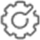 設定アイコン